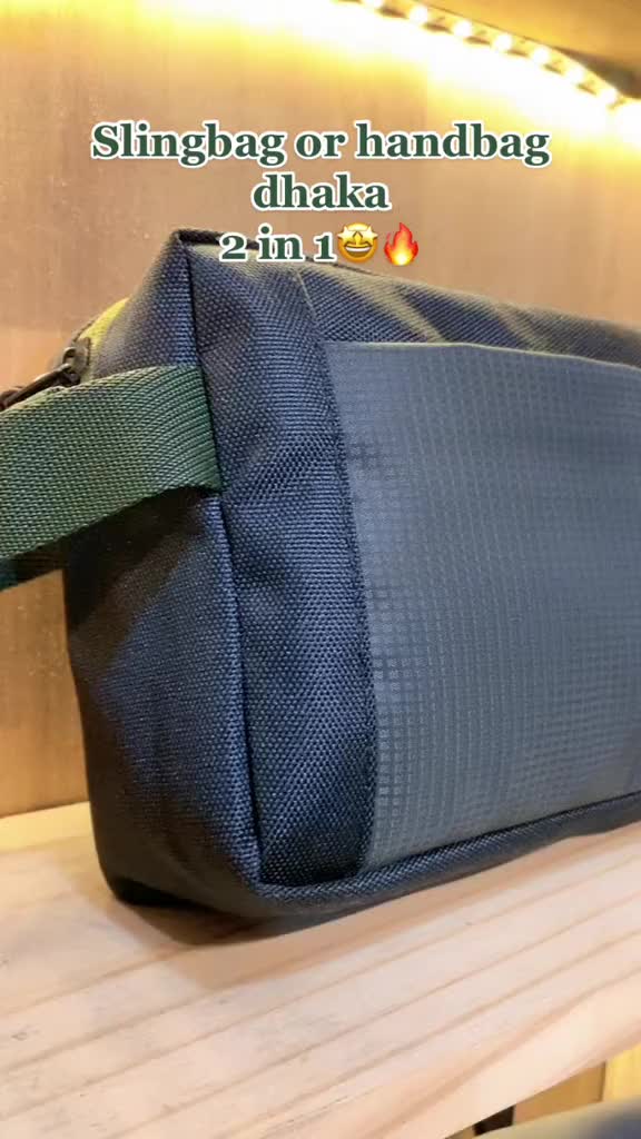 [Beli Lokal] TAPAXCO Tas Selempang Dhaka Slingbag Pouchbag Handbag 3in1 Casual Local Original Pria Waistbag