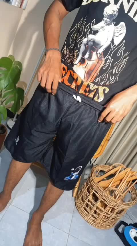 50 Rb Dpt 5 Celana Pendek Boxer Pria Wanita Uniseks Hitam Motif Sablon Harian Santai Olahraga Kain Melar Nyaman Shorts atletis sobek navy Panjang Dewasa Distro