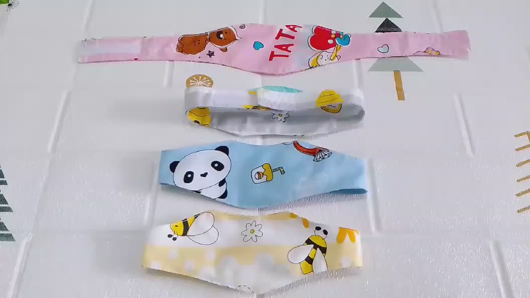 Kaca Mata Bayi Berjemur Netral 0-6 Bulan dengan Perekat Lingkaran Kepala - Kulit, Kain Bahan Baby Lembut Lucu Pelindung