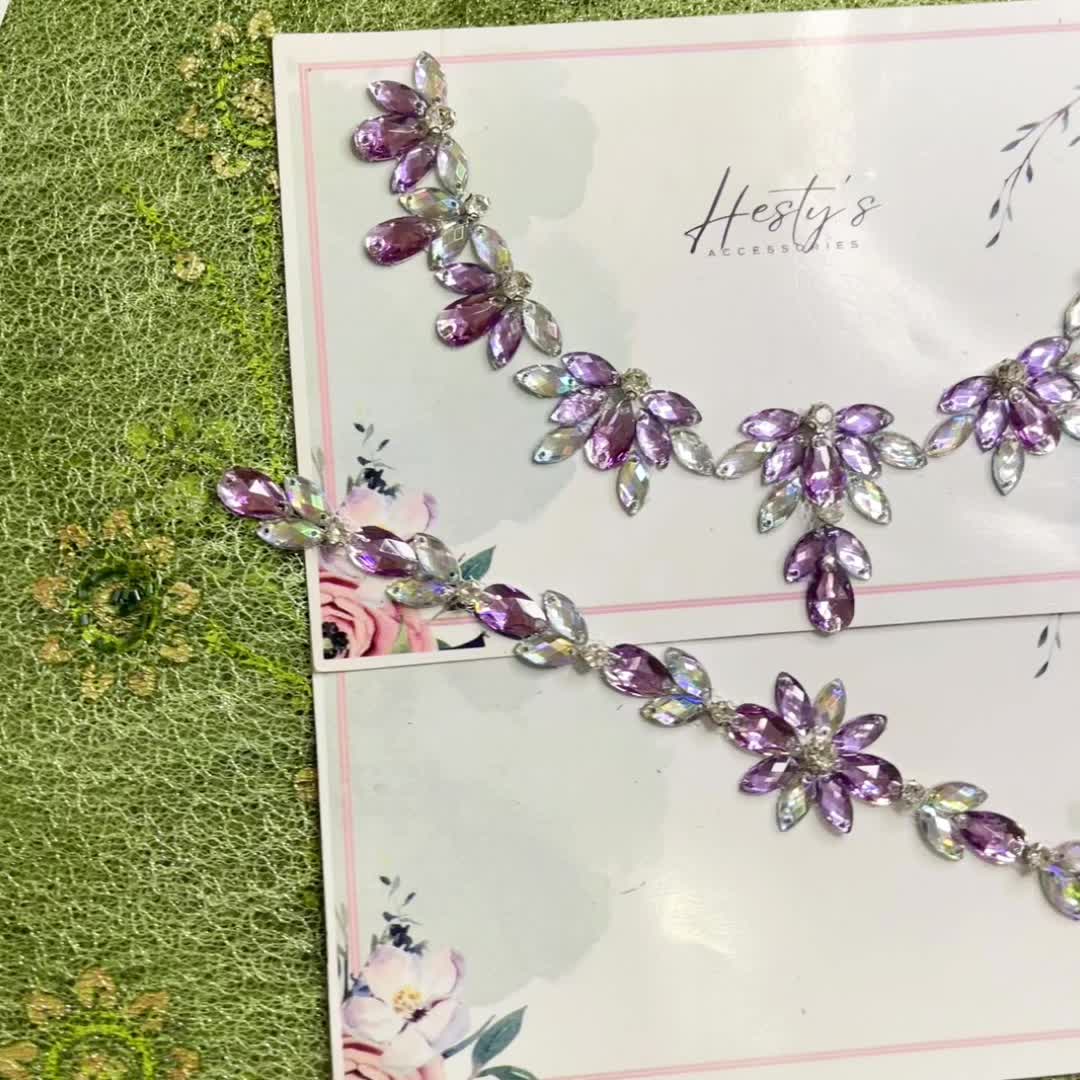 Payet Rangkai HN42 Leher & pinggang /bisa custom warna Elegant
