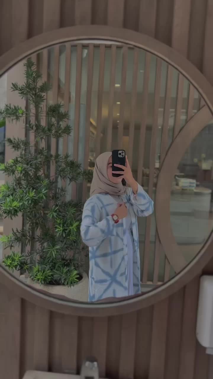 TERLARIS AUTER SABYAN TIE DYE PANJANG LONG CARDIGAN OUTER PANJANG