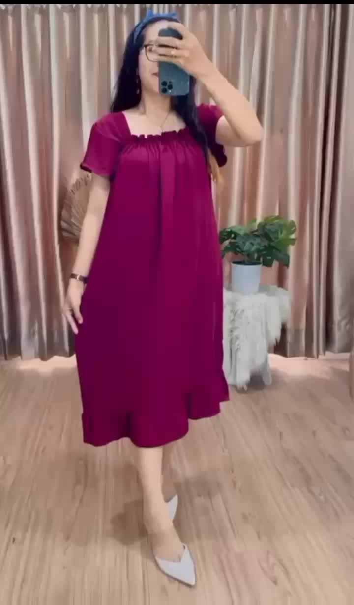 Daster (Dress) Crinkle Airflow Zahra