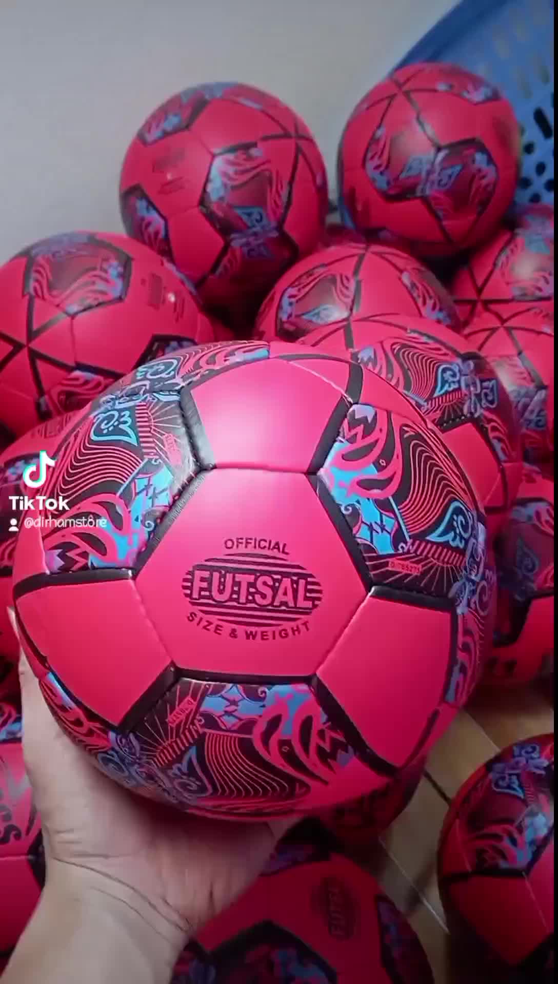 bola futsal Size 4 Bahan PU Kilap Murah COD Pompa Outdoor Kaki Ball