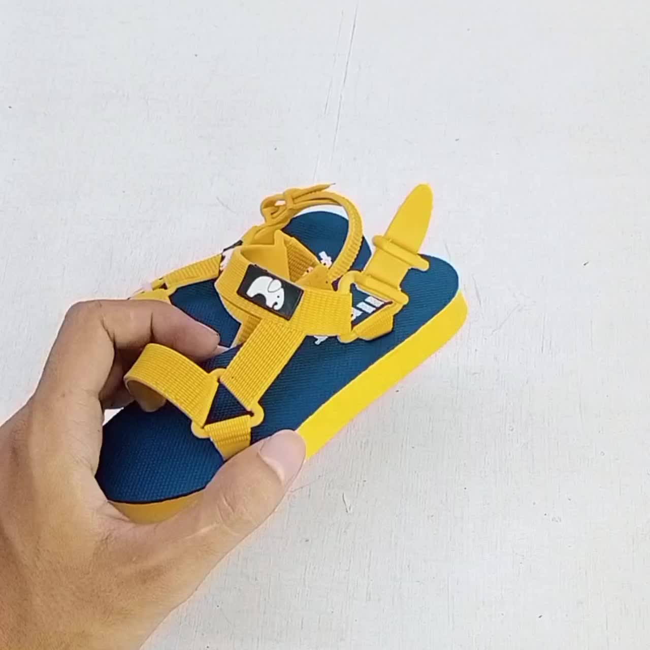 Sandal Fipper anak laki laki Model Gunung 20/21 sandal balita Fashion