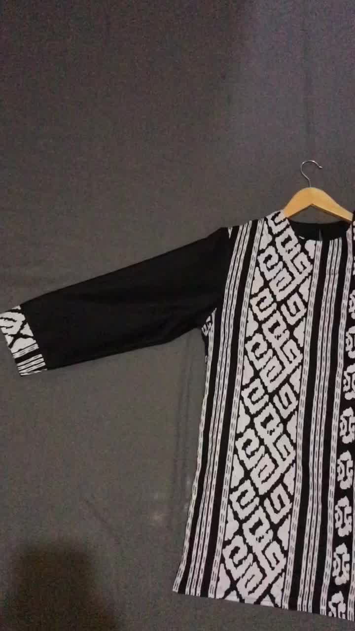 ATASAN BATIK BIGSIZE JUMBO WANITA BAHAN KATUN LD 120 130 140 150 cm