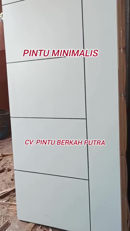 PINTU MINIMALIS SATU SET SLEDING LENGKAP, MURAH Kayu