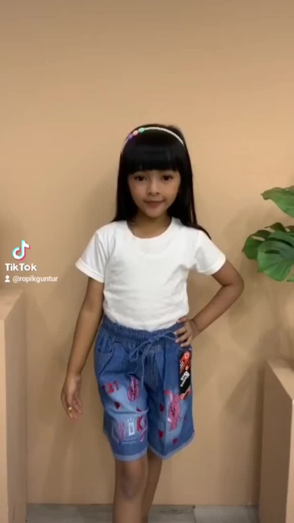 CELANA ANAK PEREMPUAN HOTPEN ANAK celana BTS CELANA PENDEK ANAK ANAK celana jeans anak Bordir Fashion Motif