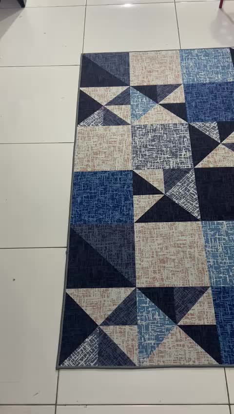 Karpet Lantai Eropa 180x120CM Import Polyster - AntiSlip