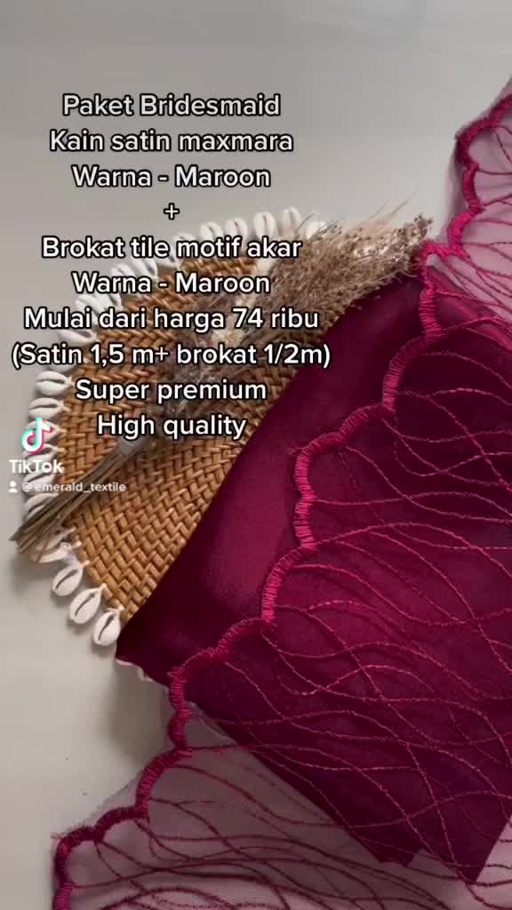 SETENGAH METER Kain Satin Maxmara Kilap Charmuse Silk Premium ( HARGA PER 50cm KAIN ) kain  satin silk  luxury Jilbab