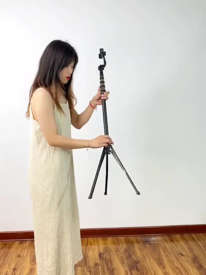 Tripod Original 2,1 Meter Plus Holder Handphone Led Lampu murah