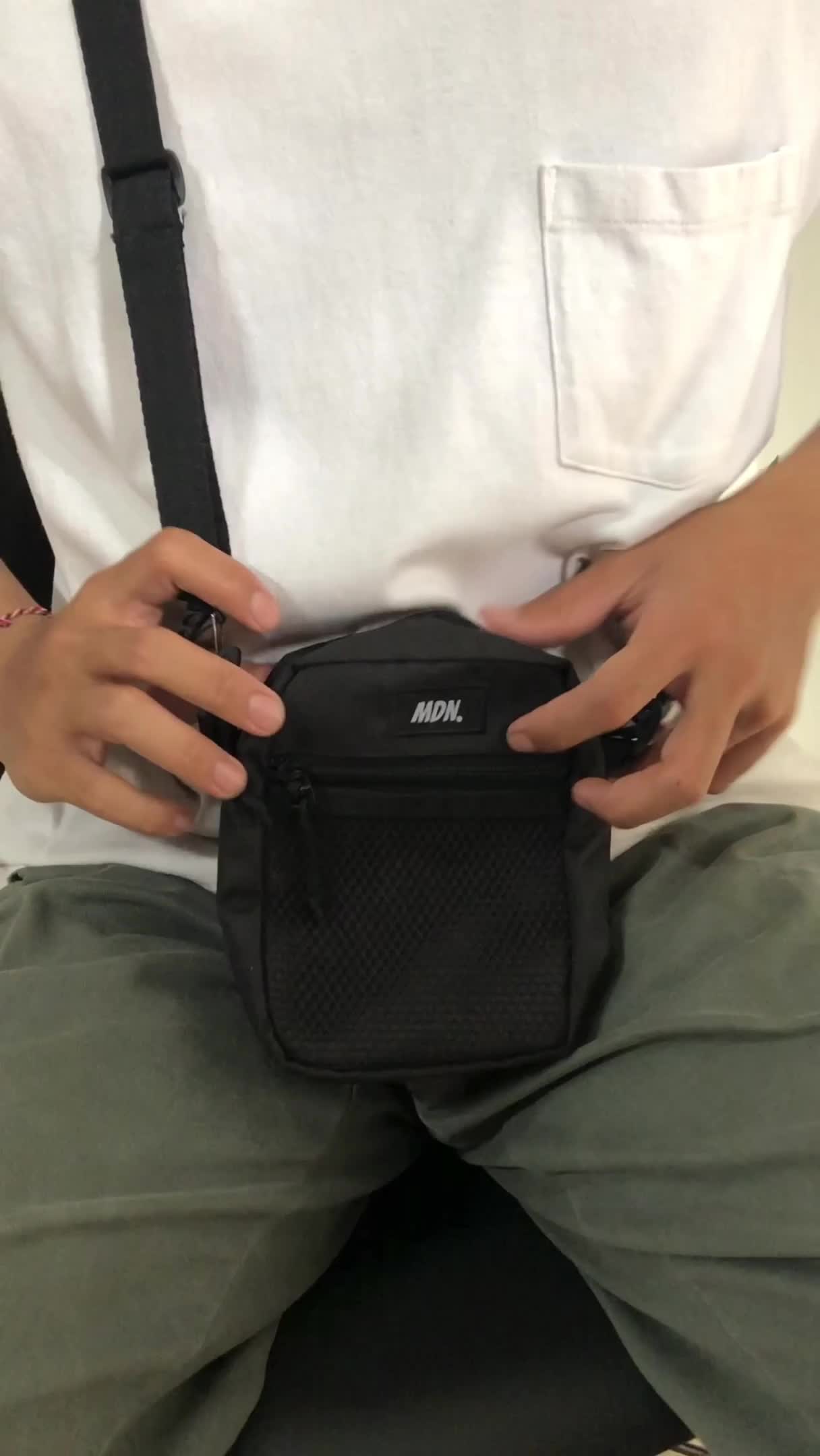 MDN Basic Bag | Tas Slempang | Minibag | Tas unisex | Slingbag - SMALL BASIC selempang pria