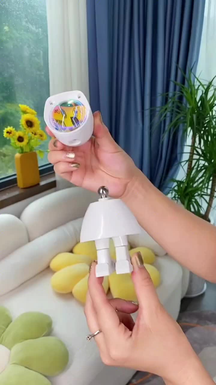 PPLUS lampu Sunset  Projie/lampu led kamar/lampu led kamar estetik//promo elektronik termurah cable lamp projector  white Usb