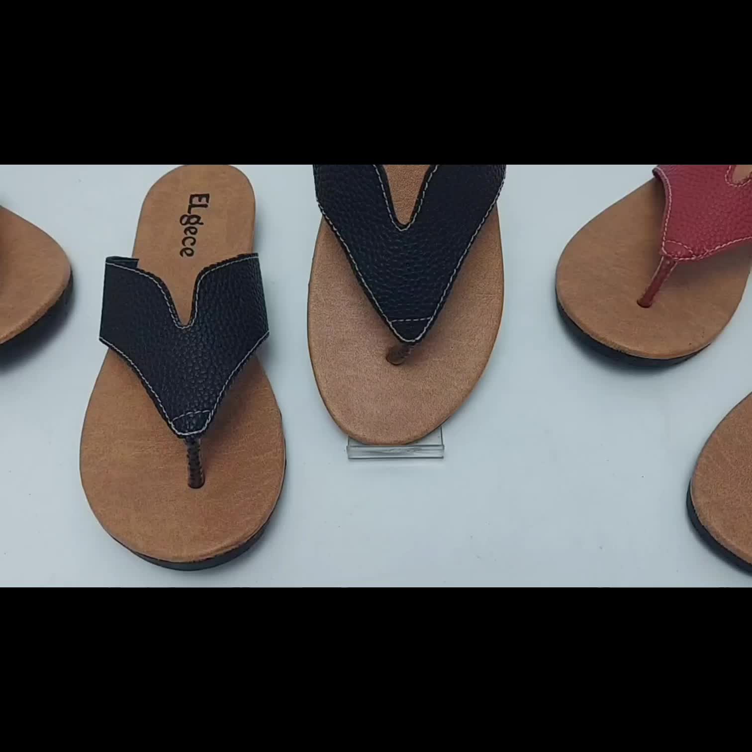 Sandal Papirut Wanita Non Slip Sandal Kulit Wanita Terbaru - Jepit