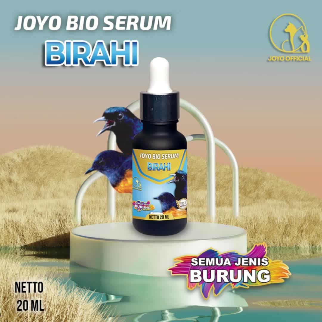 VITAMIN BIRAHI BURUNG | OBAT PENDONGKRAK BIRAHI TESTOTERON & ESTEROGEN | MENAIKKAN BIRAHI | BURUNG MACET BUNYI | BIO SERUM BIRAHI 20ML