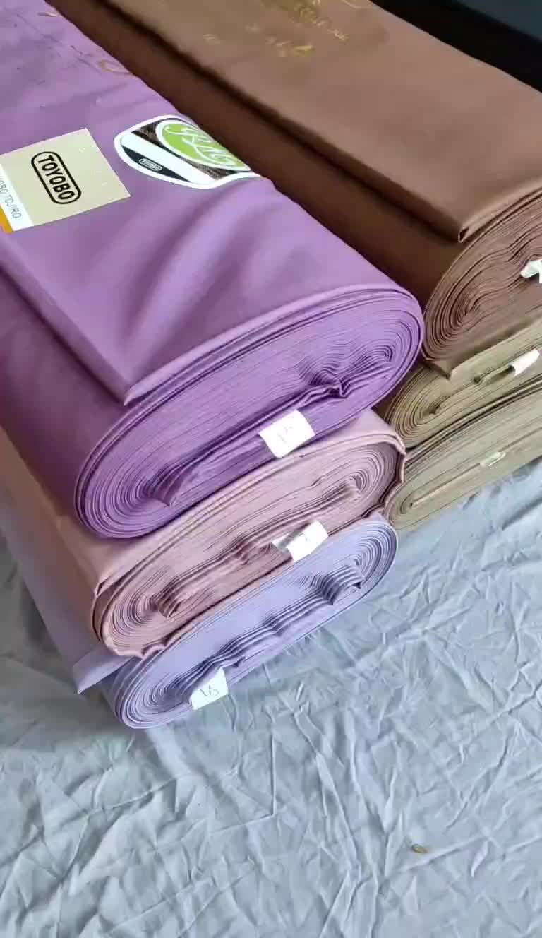 [1/2 METER] TOYOBO TOJIRO ROYAL MIX QUALITY KAIN KATUN POLOS PER SETENGAH METER/ECER. cocok untuk : kemeja -kokoh -gamis -tunik -turkis -kombinasian -tunik -kemeja anak anak. Katun benang