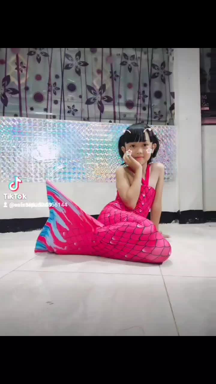 KOSTUM MERMAID BAJU MERMAID ANAK Karakter Kartun Motif Fashion