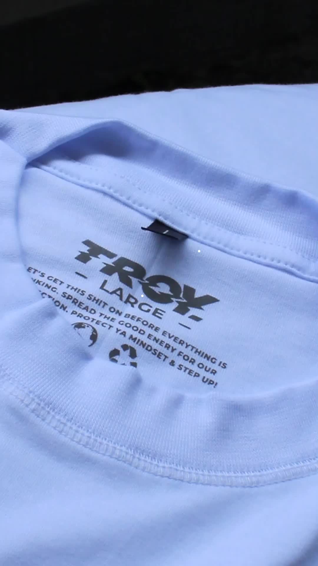 Troy Company T-Shirt White Kaos Putih Troyco Rainbow MT 1498