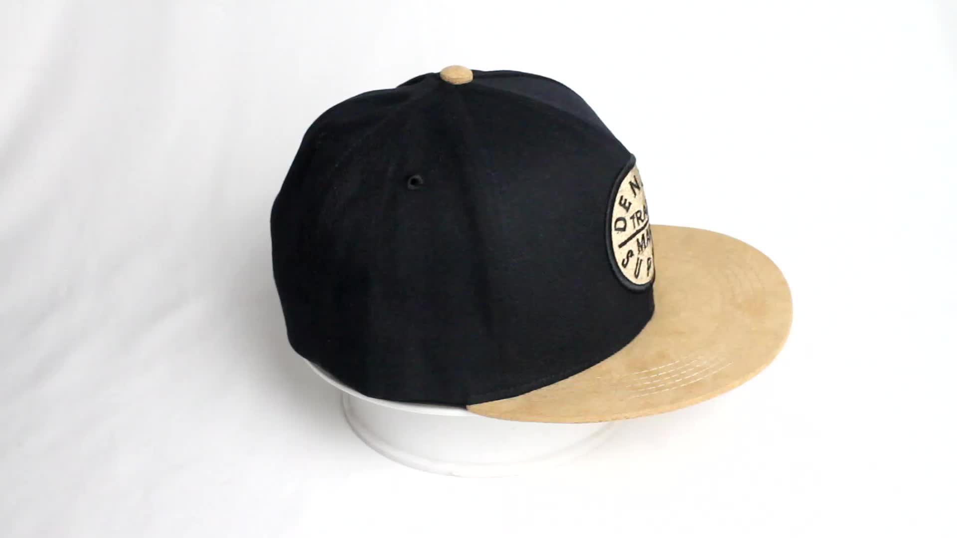 NZ 09 Black Snapback CAP - Topi Distro -Topi Snapback