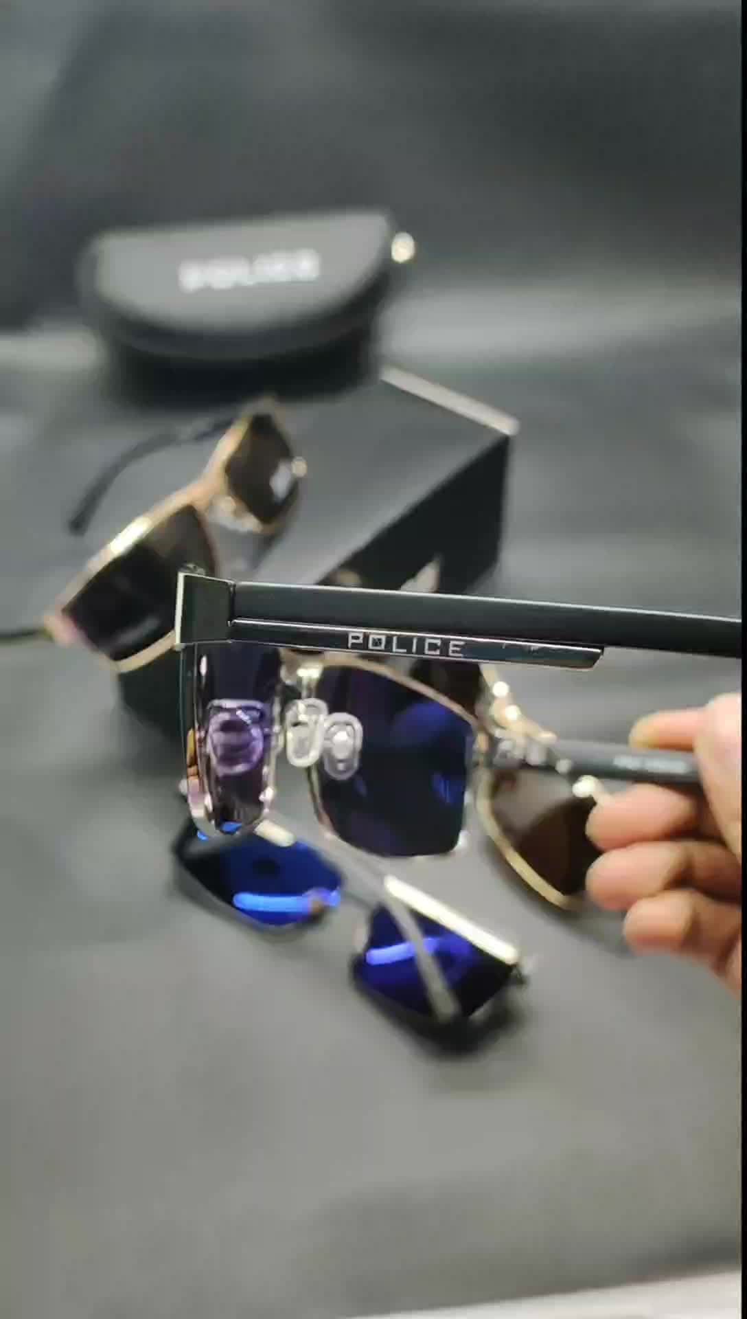 Kacamata Anti Silau Siang Malam Lensa Polarized Eyewear kacamata hitam nilon hitail abu