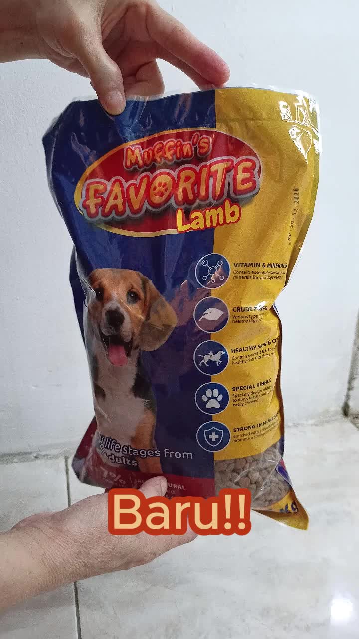 Favorite 1Kg Makanan Anjing Dry Dog Food