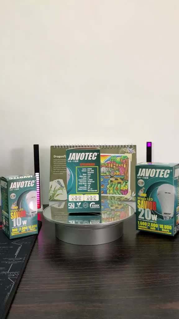PPLUS  Lampu Emergency  Magic JAVOTEC 10W 15W & 20W Watt LED MAGIC JAVOTEC  10W 15W  & 20W PUTIH / Emergency lamp / Lampu Cas untuk pasar malam / lampu Camping baterai