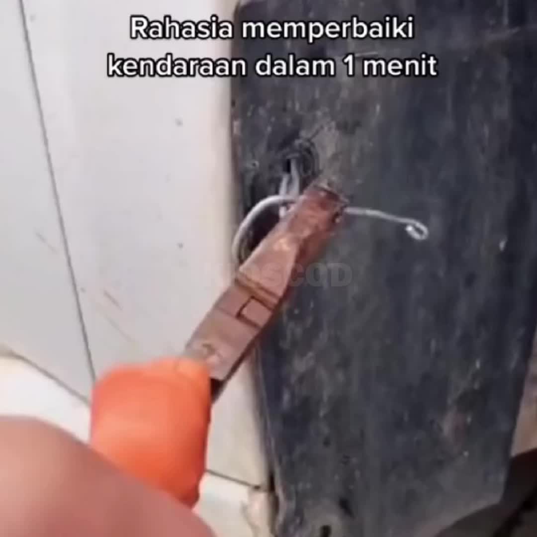 Baut Serbaguna (Memperbaiki part mobil yang lepas)