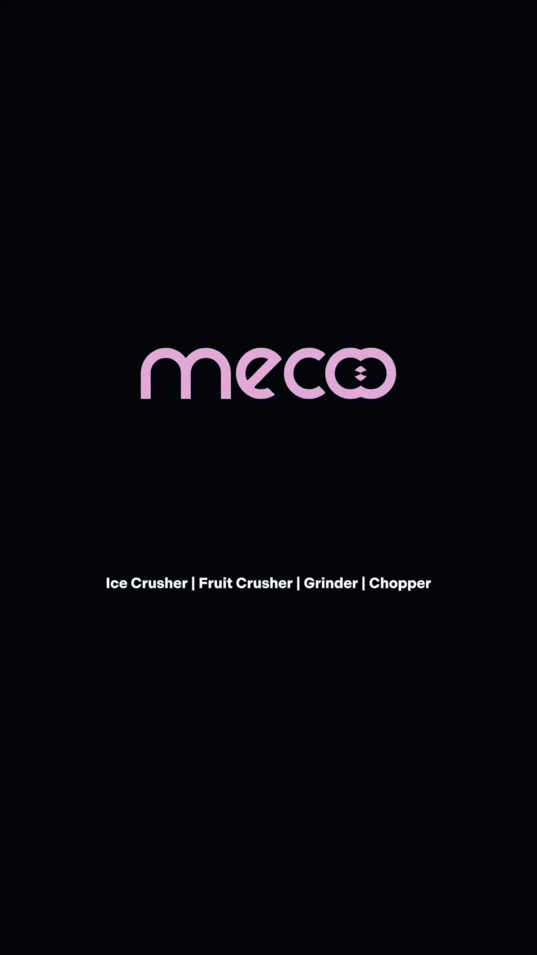 【COD】Mecoo Most Aesthetic 4 in 1 Ice Crusher Blender Juicer 300 Low Watt BPA Free Antibacterial Odorless / Blender Daging / Baby Food Processor / Penggiling Daging / Chopper Daging / Kado Perni
