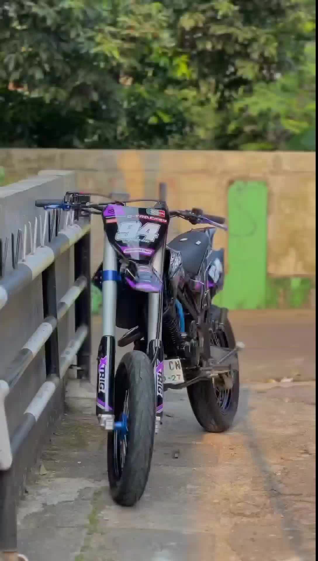 AD STIKER DECAL DTRACKER,  CRF, WRR, KLX FULLBODY DESAIN TERBARU 2023 BEBAS REQUEST COSTUM Motor Motorcycle