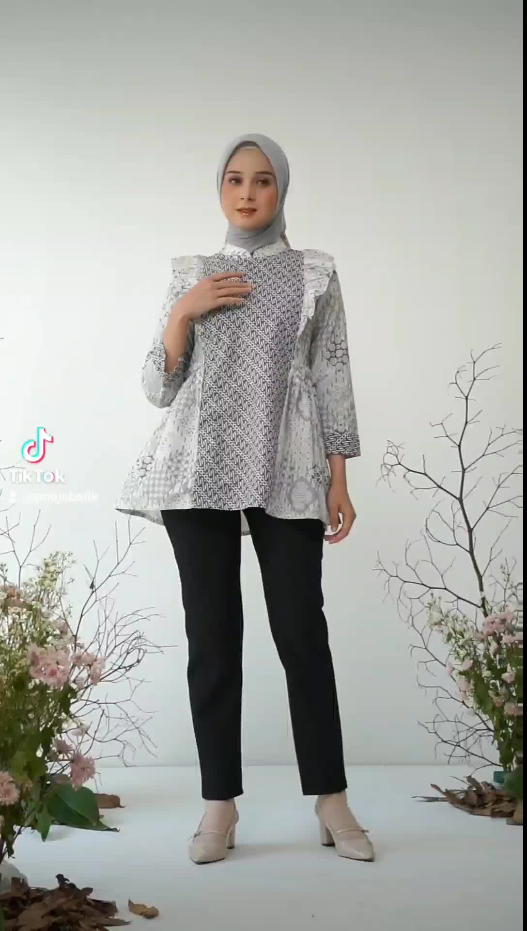 BLOUS SIDOMUKTI BAJU BATIK, BUSANA KERJA