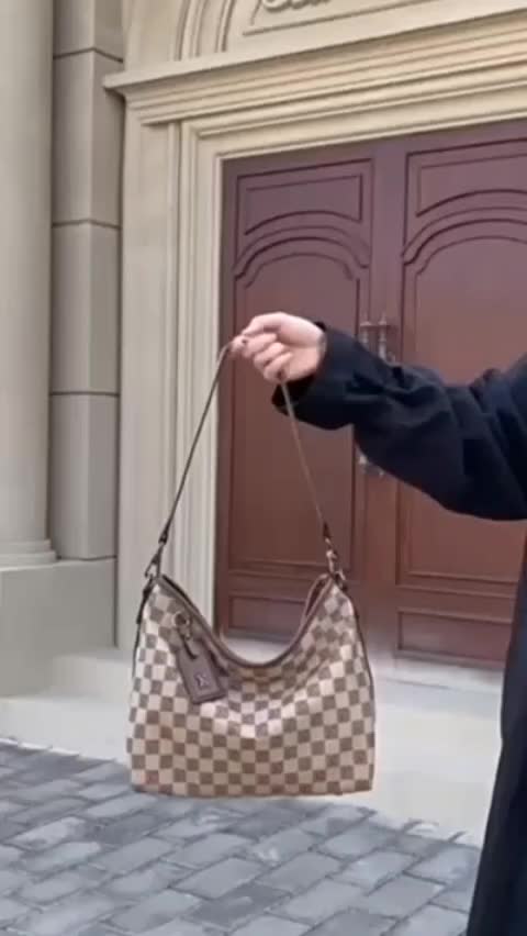 LOLOL FASHION -- Tas Selempang Wanita 2 Tali Tas Bahu Wanita Terbaru Motif Elegant - AA 5566