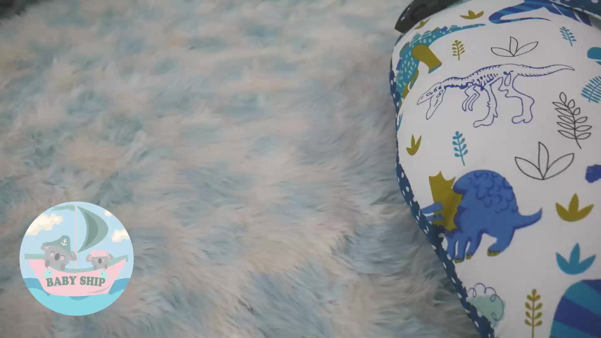 [ Zig Zag Series ] Sofa Bayi Multifungsi dengan Gesper Pengaman  Free Bantal Peyang dan Plastik Mika  [ Merk Babyship ]