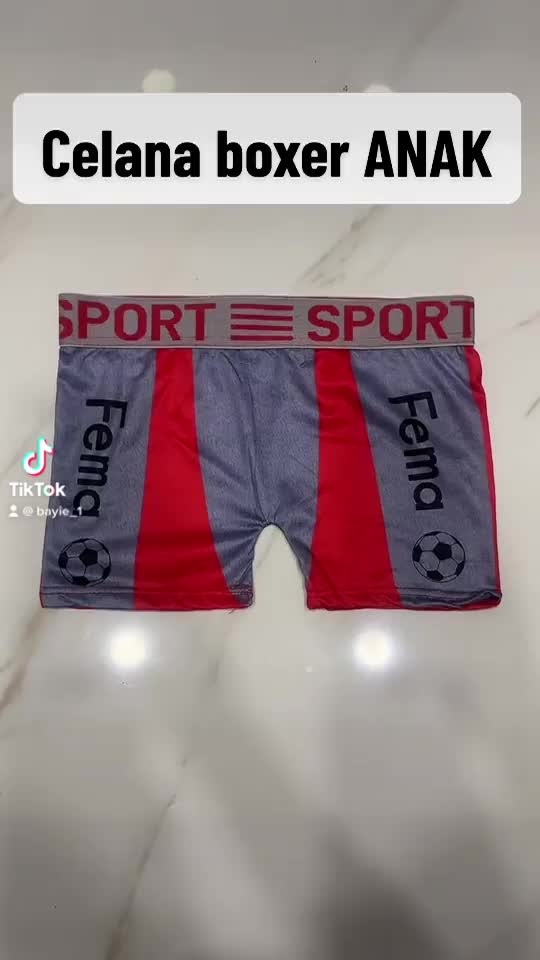 PADIe - 3 PCS Celana Dalam / CD BOXER Anak laki-lak/Cowok SPORT / Kid's Underwear