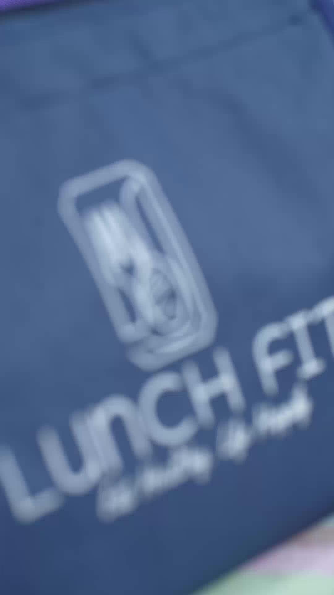 [COD] [TERMURAH] CPM Asuka Lunch Box Set Plus Bag Biru Garpu