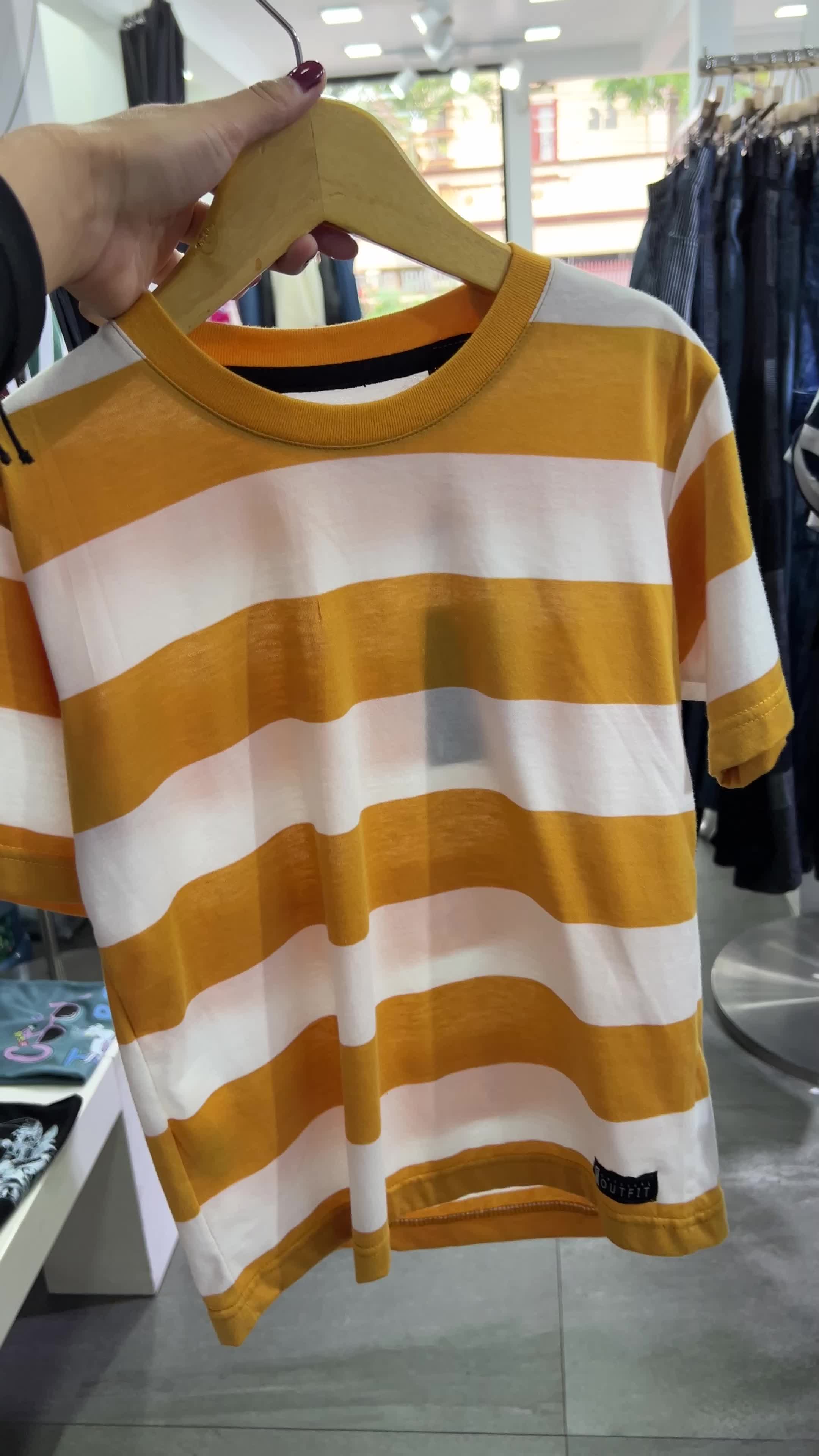 Kaos anak model salur stripe cotton premium Fashion
