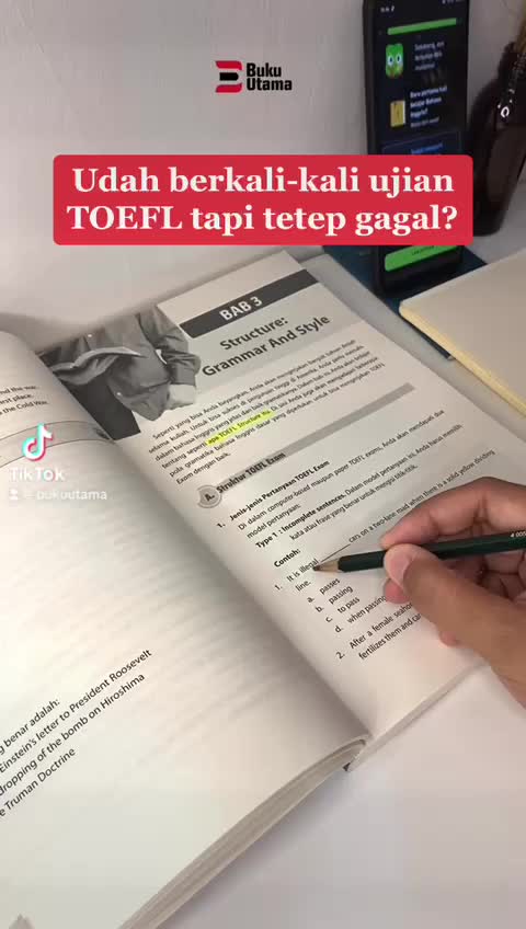 Buku Test Expert Panduan Terbaik dan Terlengkap TOEFL & TOEIC 2in1 buku  toefl