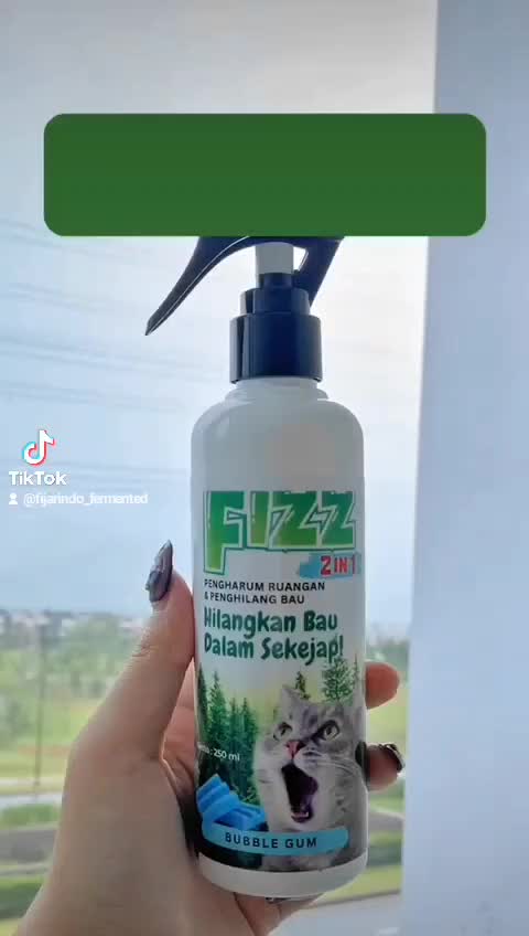 FIZZ 2in1 Spray Pengharum Ruangan Alami dan Instan - Solusi Ampuh Menghilangkan Bau Tidak Sedap