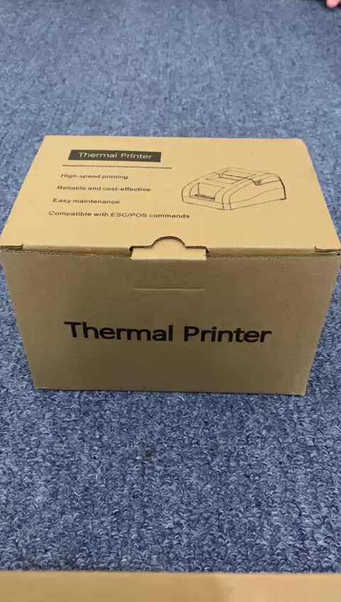 Bonus 20 Roll Printer Thermal C58BT USB Bluetooth 58mm Label kasir Bukti Pembayaran