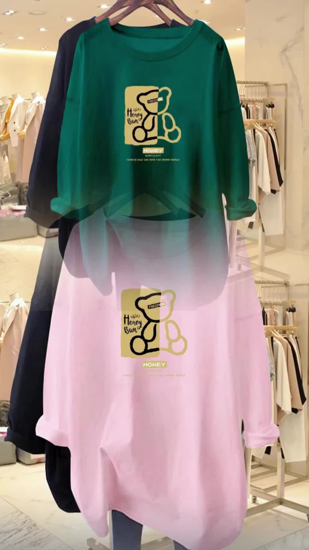 ￼Kaos Oversize Wanita Lengan Panjang/ Kaos Distro WANITA/ Kaos Streetwear Oversize / Baju Kaos Distro / Kaos Wanita COD Atasan  kaos Katun Santai Polos Motif Oblong Soft
