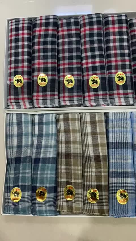 1box isi 6pcs Sapu Tangan | saputangan pria | Lap muka 35