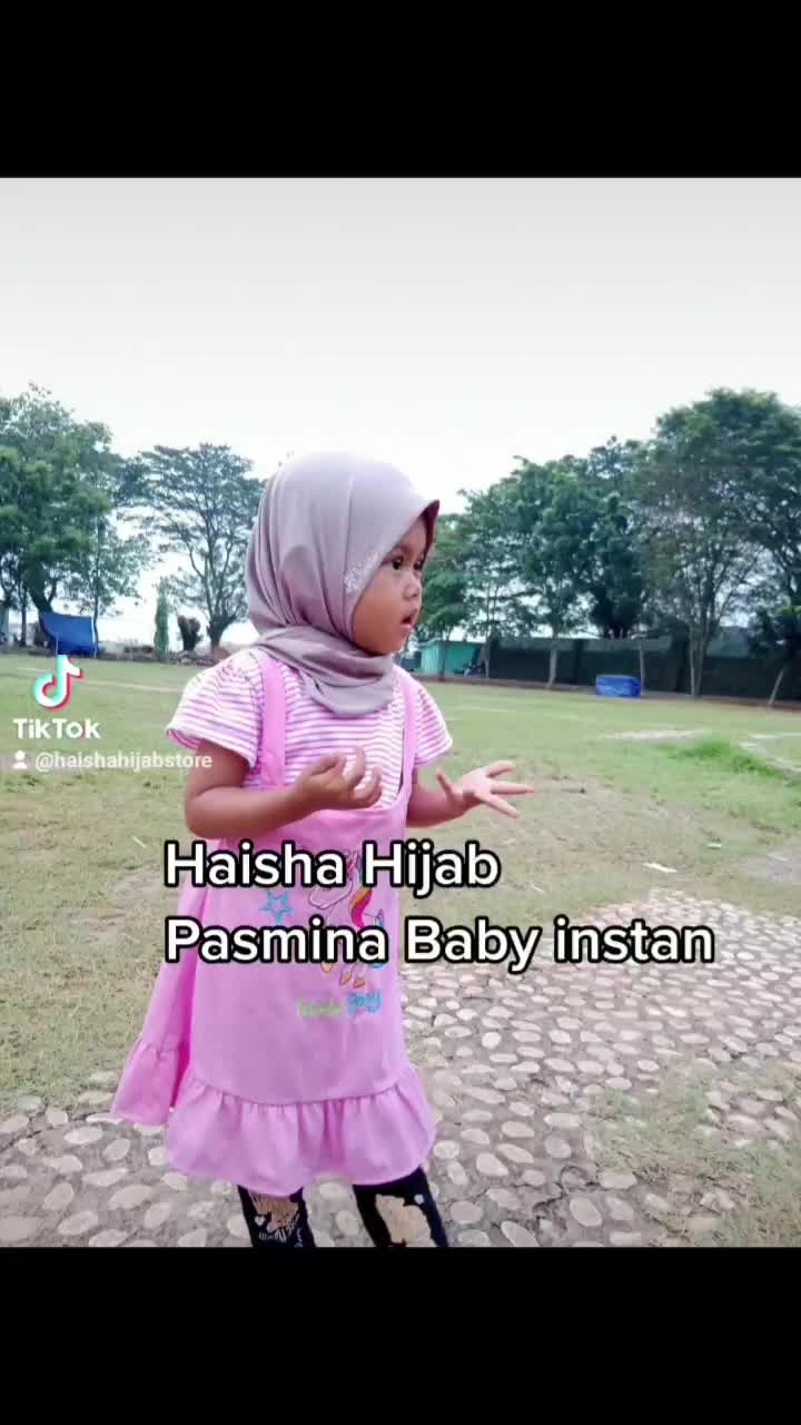 HIJAB BAYI HIJAB ANAK ORI ALENA USIA 0 - 3 TAHUN LOLA Kerudung Muslim