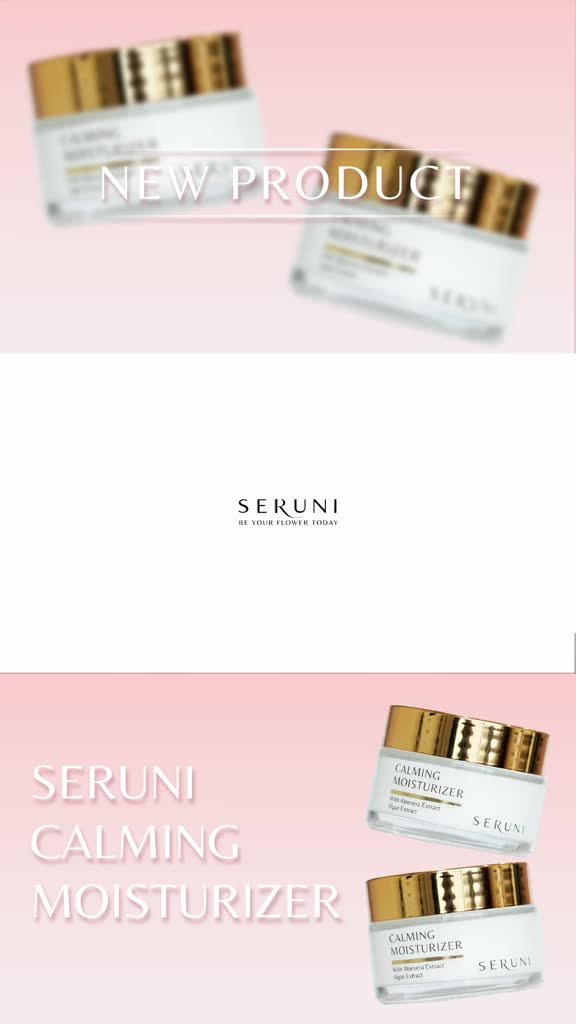 Seruni - Calming Moisturizer [2PCS] - Melembabkan & Mengembalikan Elastisitas kulit - 30 Gram [BEST SELLER] Seruni Paket Perfect Glowing Set Original 100%