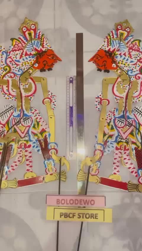 Wayang Kertas BALODEWO ONTOREJO ONTOSENO RAMA ABIMANYU