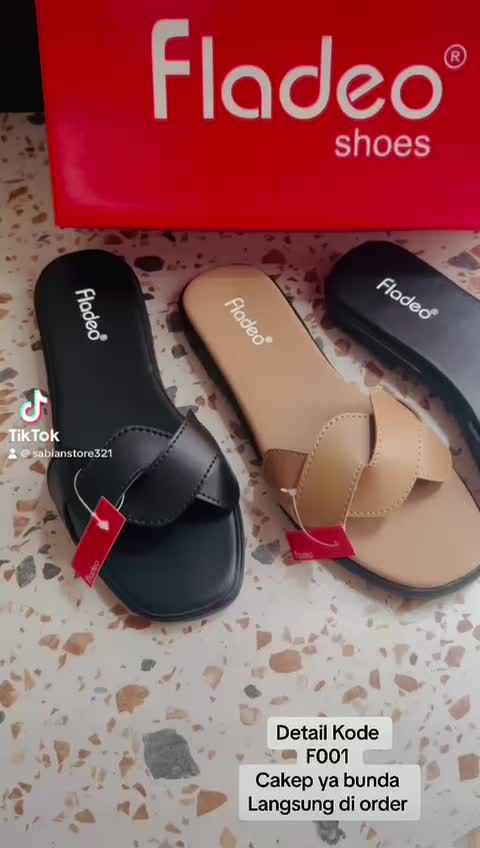 SANDAL F.001 WANITA/SANDAL TERBARU/ SANDAL F.KLB/SANDAL SLOP WANITA/SLOP KLB/ SANDAL F.KLB/SLOP WANITA Sendal Tanpa Hak Cewek