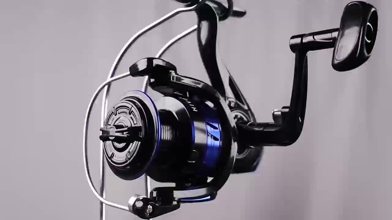 REEL PANCING HIVE FLASH II SERIES 8BB SPOOL METAL ALUMINIUM BONUS SENAR KATROL KEREKAN ALAT PANCING IKAN LAUT Roda