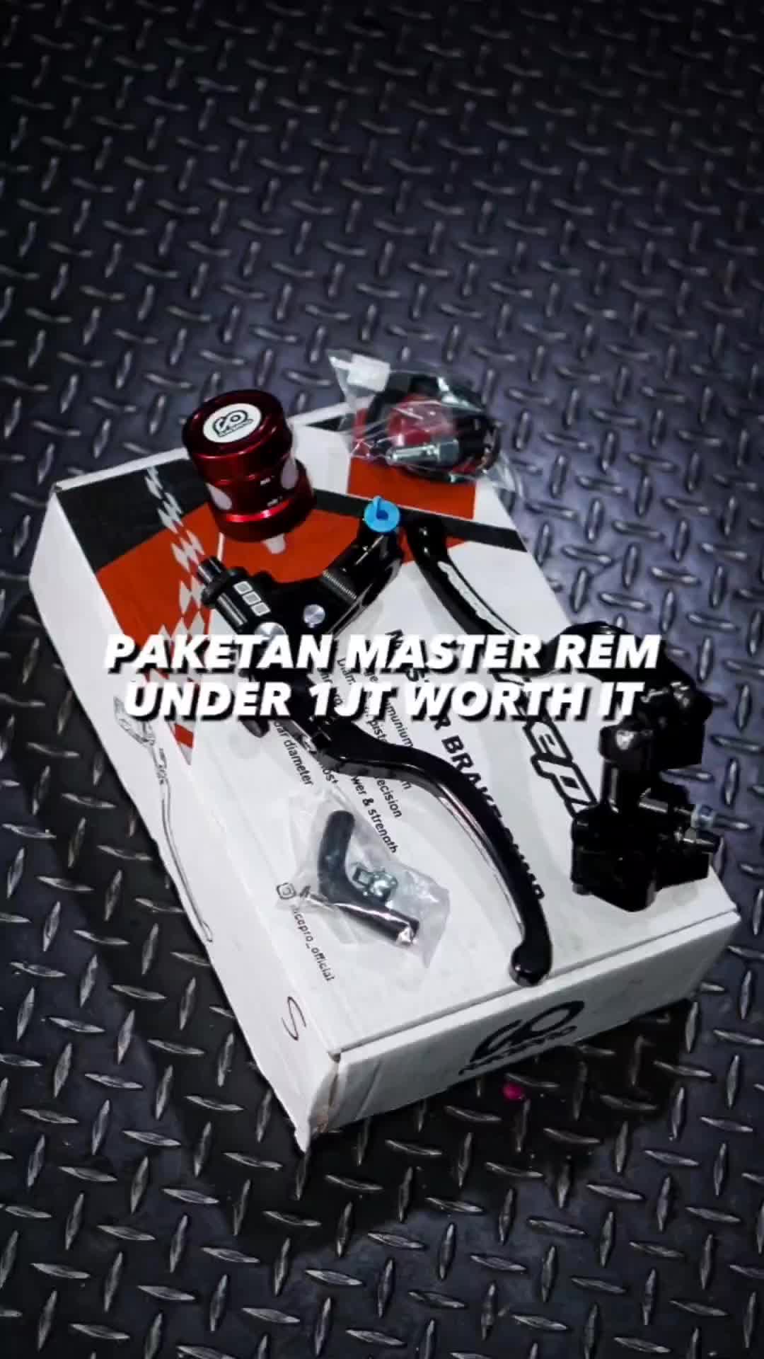 MASTER REM RACEPRO V3 FULLSET LENGKAP DOUBLE RADIAL NMAX PCX XMAX FORZA ADV Motorcycle