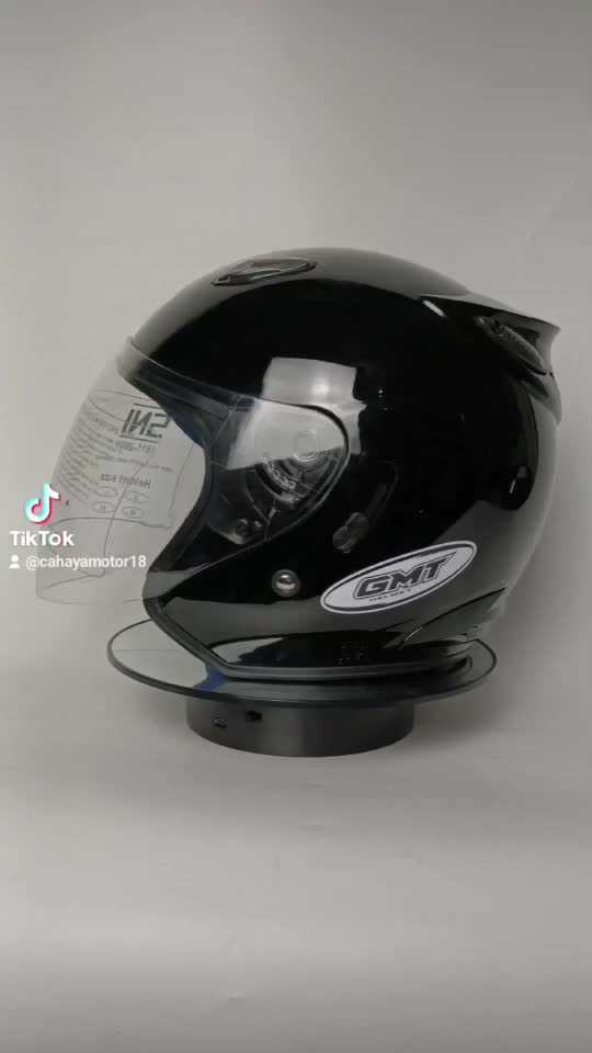 HELM GMT CENTRO MODEL INK DOUBLE VISOR HALF FACE