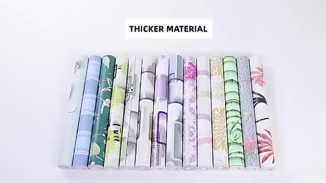 Wallpaper Dinding 10 m 10 meter 45 cm x 10 m MOTIF KOTAK 3D KOTAK BUNGA DAUN KOTAK MERAH UNGU BIRU KUNING HIJAU WARNA WARNI TERLARIS