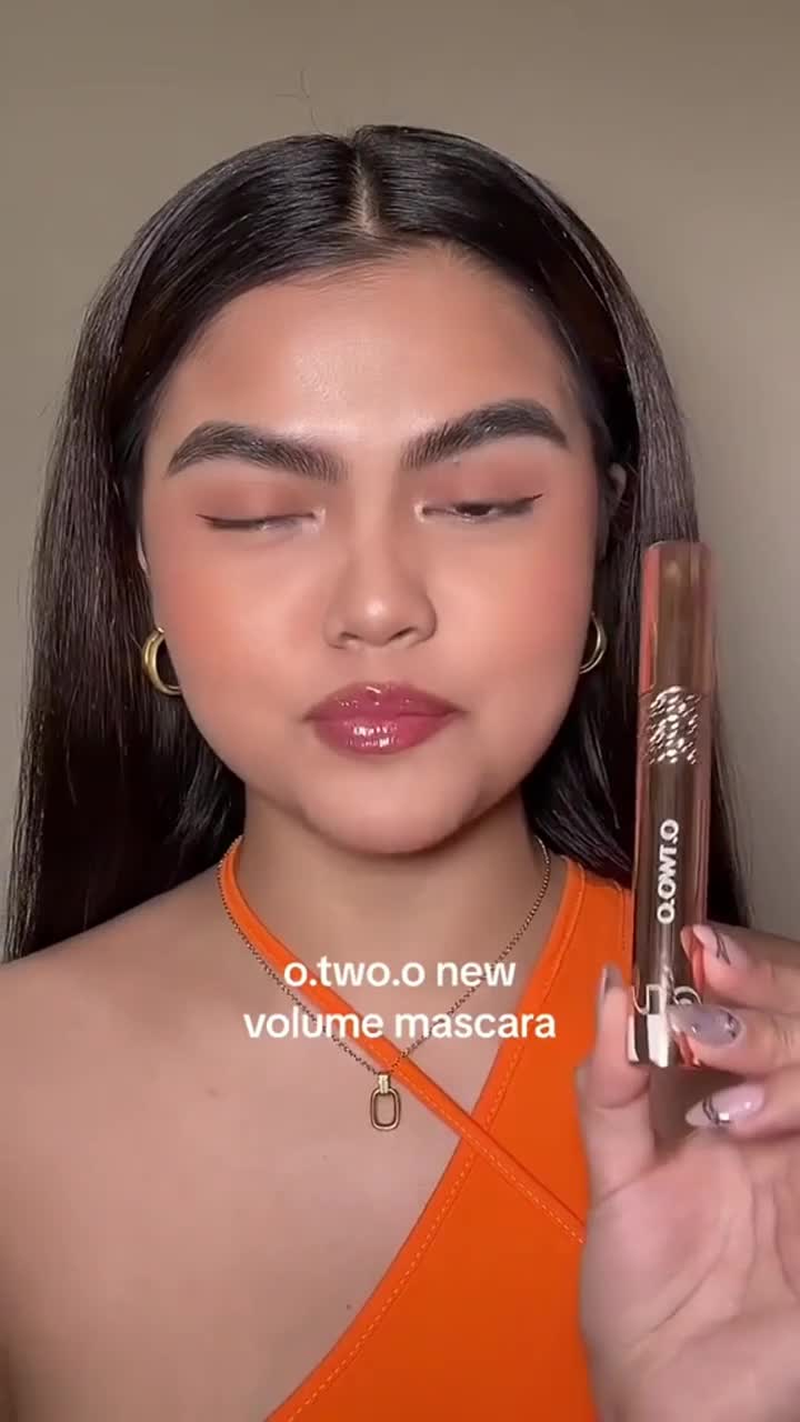 O.TWO.O Maskara Volume Pemanjang Tiga Dimensi Tahan Air Tidak Luntur Maskara Cepat Kering Bulu Mata Keriting Tebal Kosmetik Rias Mata Maskara Keriting Tahan Lama