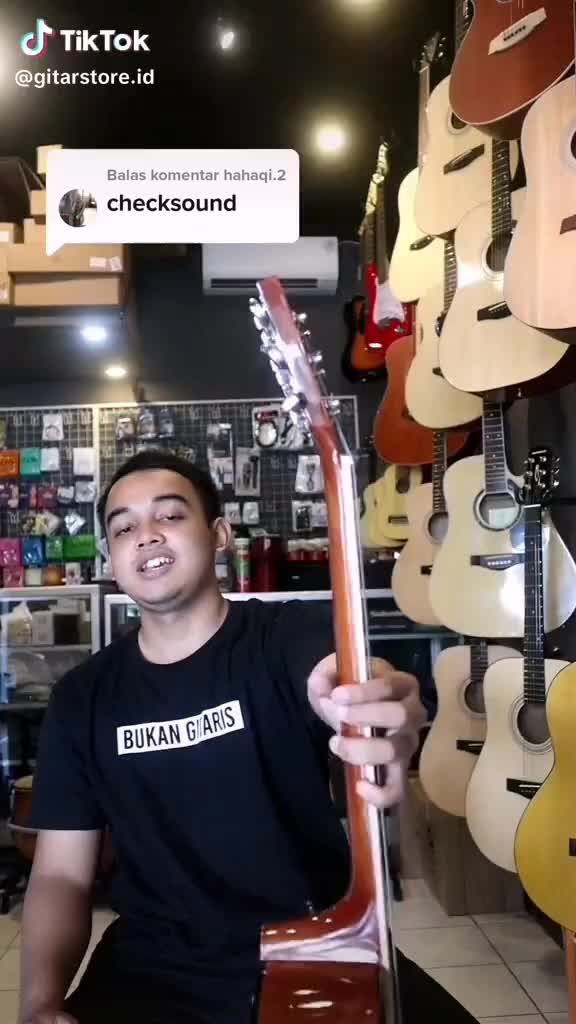 GITAR AKUSTIK PEMULA TANAM BESI