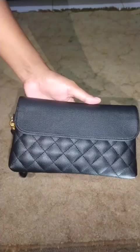 Domsel Wanita Kulit PU Dompet Dompet Selendang Cewek